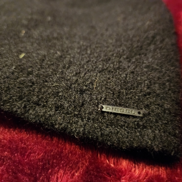 Diesel black 100% wool coat Women's Size S - Picture 3 of 13